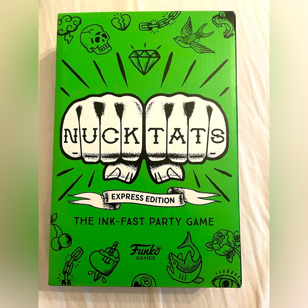 Funko Nuck Tats Express Edition Black and White Box